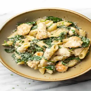 Seafood Creamy Tomato Pasta