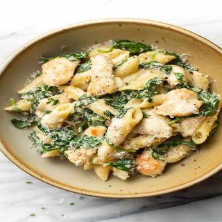 Seafood Creamy Tomato Pasta