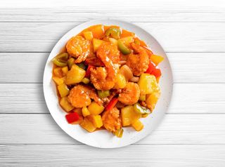 Gambas Con Salsa De Agridulce