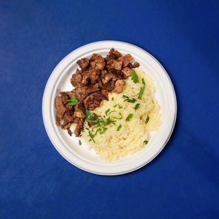 Малка порция Свински "Гирос" (350 гр.)