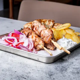 Farfurie de Souvlaki Pui 