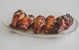 Alitas de pollo BBQ