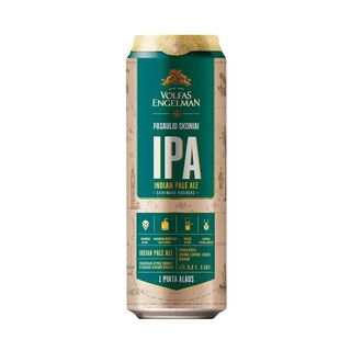 Volfas Engelman IPA, нефильтрованное светлое пиво/ Volfas Engelman IPA, blondă nefiltrată