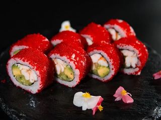 Рол Каліфорнія з креветкою (310г/8шт)