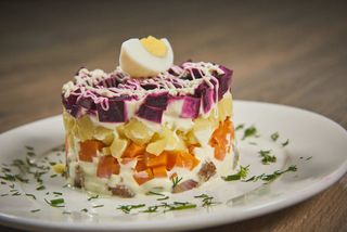 Салат "Сельдь под шубой"