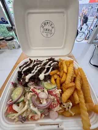 Zestaw obiadowy kebab