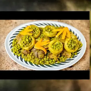Tajine Viande d'Artichaut & Petits Pois
