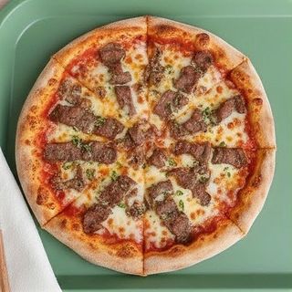 Meat Seekh Kebab Pizza