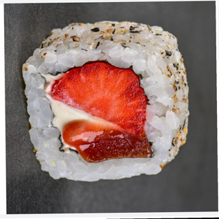 Atum morango uramaki 8pçs