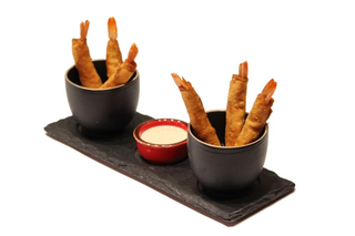 Crispy shrimps