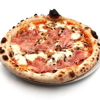 PIZZE PROSCIUTTO E FUNGHI