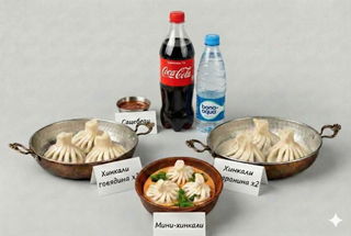 Семейный хинкали сет