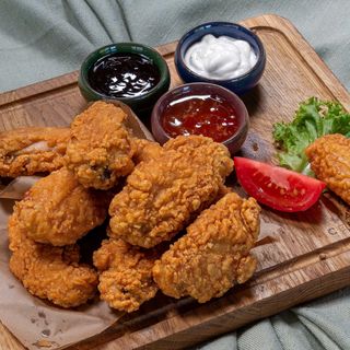 Крильця курячі Crispy 9шт Glovo