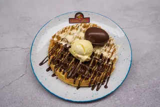 Waffle Kinder jaje