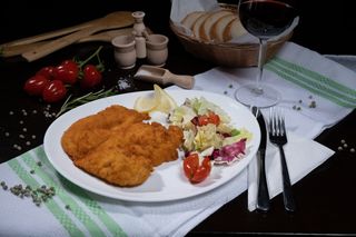 Snitel parizian de pui