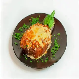 Berenjenas rellenas de verduras
