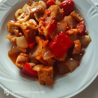 122 Tofu con piccante