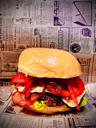 Burger clásica 7 Pecados