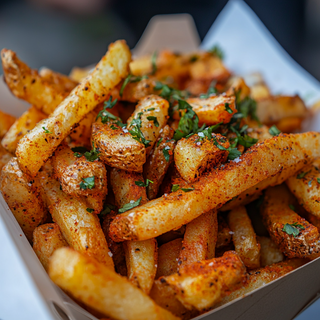 Frites  assaisonnées
