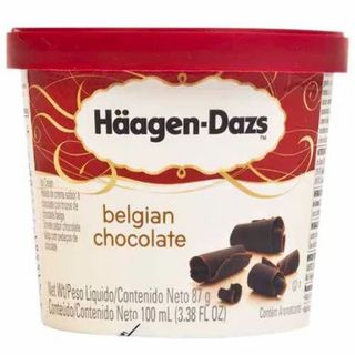 Helado Häagen-Dazs belgian chocolate (100 ml.)