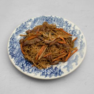 Fideos De Arroz Fritos