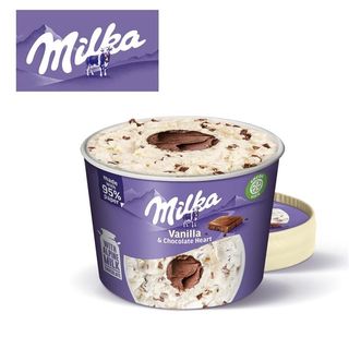 Helado Nestle Milka