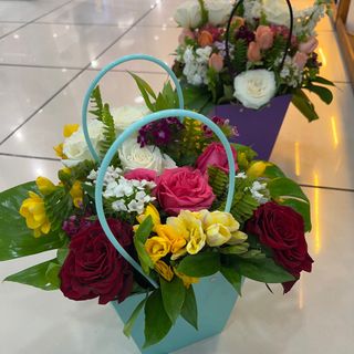 Panier de fleurs 015