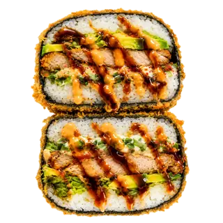 Burger sushi z pieczonym tunczykiem