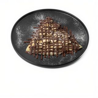 Crêpe Nutella Banane Boule de glace Vanille