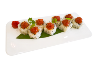 U04. Ura spicy maguro - 8 pezzi