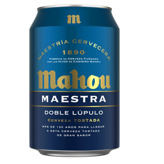 Cerveza Mahou Tostada 330ml lata