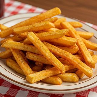 Fried plain chips
