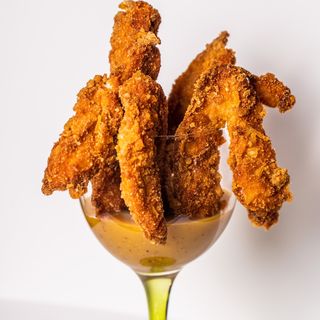 Tiras De Pollo A La Miel Y Mostaza