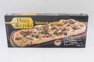 Pizza alla pala salsicce e zucchine