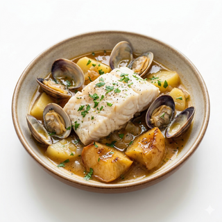 Pescado Merluza A La Sidra