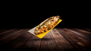 Pide kebab de pui