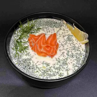 Окрошка з лососем (400г)
