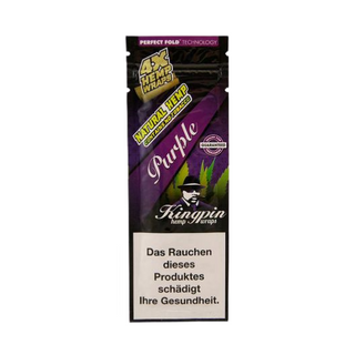 Kingpin Hemp Wraps Purple