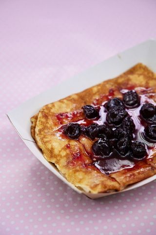 Clătită cu dulceață de casă