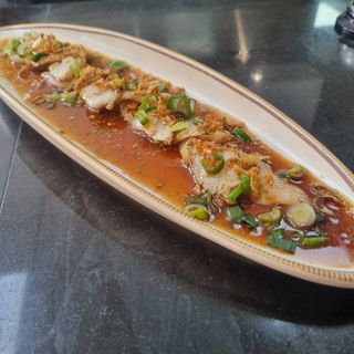 Tataki de pescado blanco funcionado
