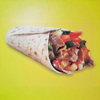 Durum carne y verduras