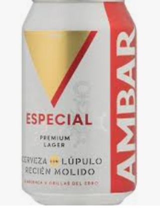 Cerveza Ambar Especial (330 ml.)
