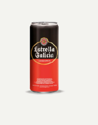Cerveza Estrella Galicia (330 Ml.)
