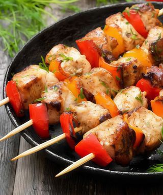 Spiedini di pollo