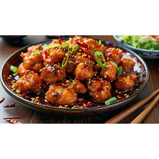 Fried Smoked With Chili