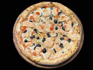 Піца «З лососем» 30см. (530g)