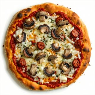 Pizza ai porcini