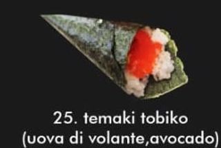 Temaki tobiko