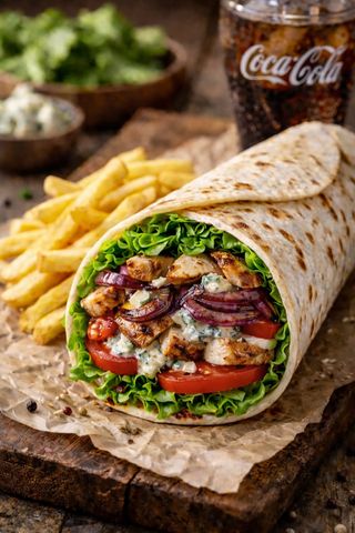 Combo roll pollo