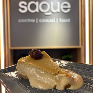 Tarta de queso y kinder (porción)